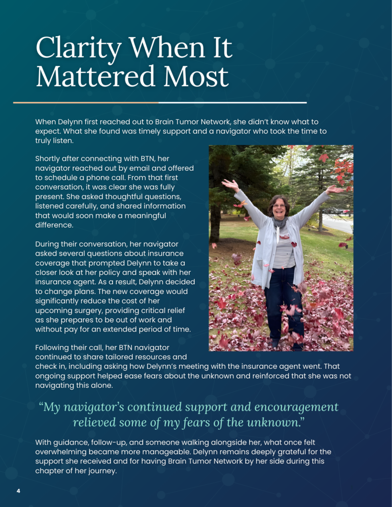 Patient featured story